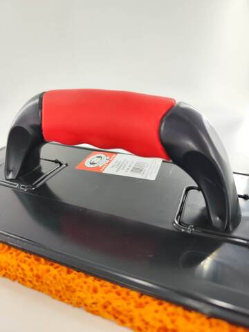 Терка с губчатой резиной ручка 2К Olejnik Rubber / Олейник