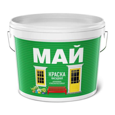 Краска фасадная акриловая Май матовая
