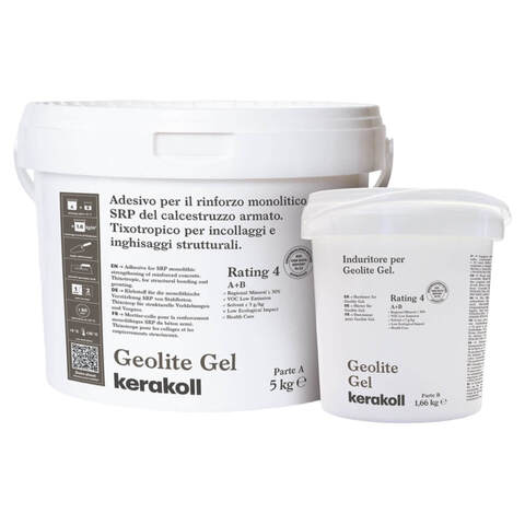 Клей эпоксидный двухкомпонентный Kerakoll Geolite Gel / Кераколл Геолит