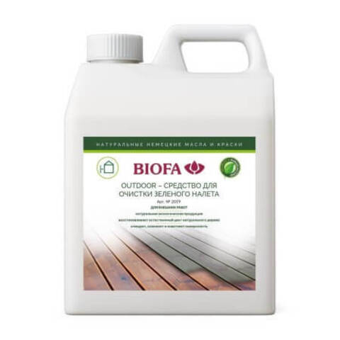 Средство очистки зеленого налета Biofa 2019