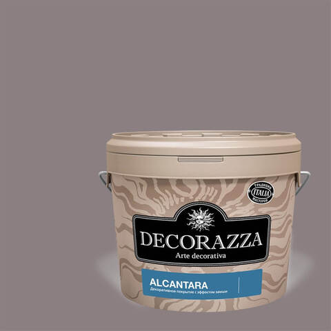 Декоративная штукатурка с эффектом замши и нубука Decorazza Alcantara / Декорацца Алькантара