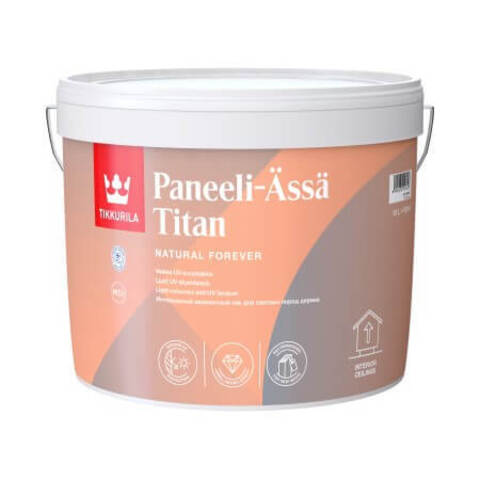 Лак интерьерный Tikkurila Paneeli-Assa Titan / Тиккурила Панели Ясся Титан полуматовый