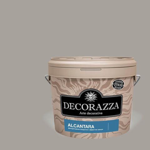 Декоративная штукатурка с эффектом замши и нубука Decorazza Alcantara / Декорацца Алькантара