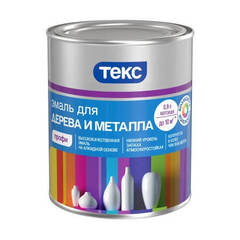 Эмаль для дерева и металла Текс Профи матовая