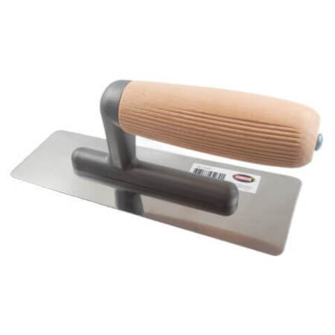 Кельма венецианская трапециевидная с деревянной ручкой STMDecor D2078 / СТМДекор