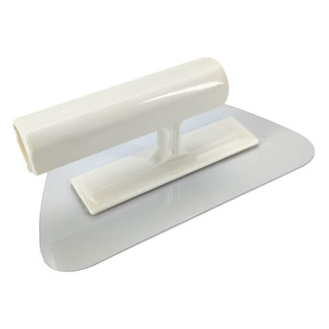 Кельма венецианская пластиковая трапециевидная мягкая прозрачная STMDecor D1159R / СТМДекор