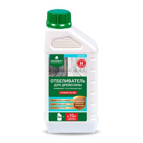 Отбеливатель для древесины Prosept Eco 50 / Просепт Эко 50