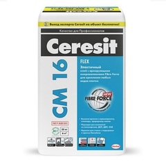 Клей для плитки Ceresit СМ 16 Flex / Церезит СМ 16