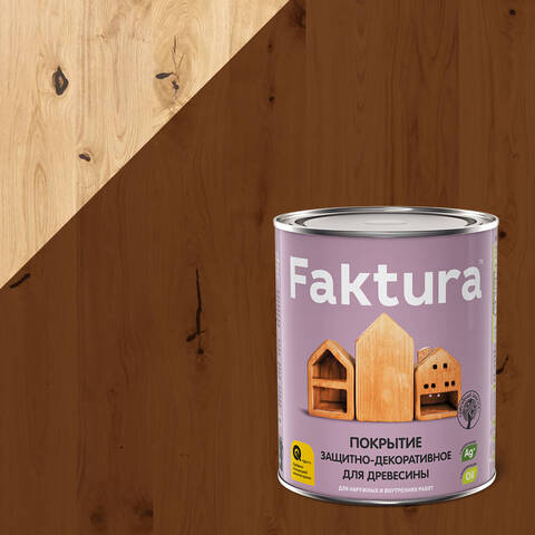 Антисептик для деревянных фасадов Faktura / Фактура глянцевый