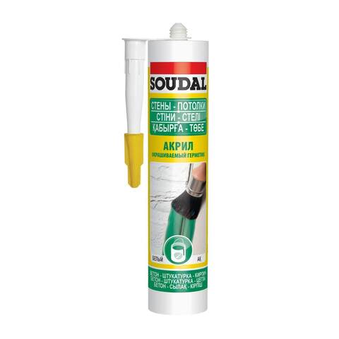 Герметик акриловый универсальный Soudal / Соудал