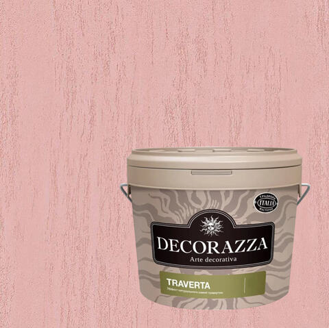 Декоративная штукатурка с эффектом камня травертина Decorazza Traverta / Декорацца Траверта