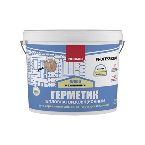 Герметик шовный для срубов Neomid Wood Professional / Неомид Теплый Дом