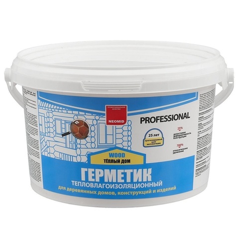 Герметик шовный для срубов Neomid Wood Professional / Неомид Теплый Дом
