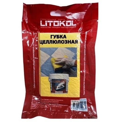Губка целлюлозная Litokol / Литокол