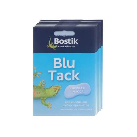 Клейкая масса для крепления различных предметов Bostik Blue Tack / Бостик Блю Так