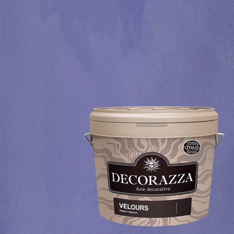 Декоративная штукатурка с эффектом мягкого нежного бархата Decorazza Velours / Декорацца Велюр