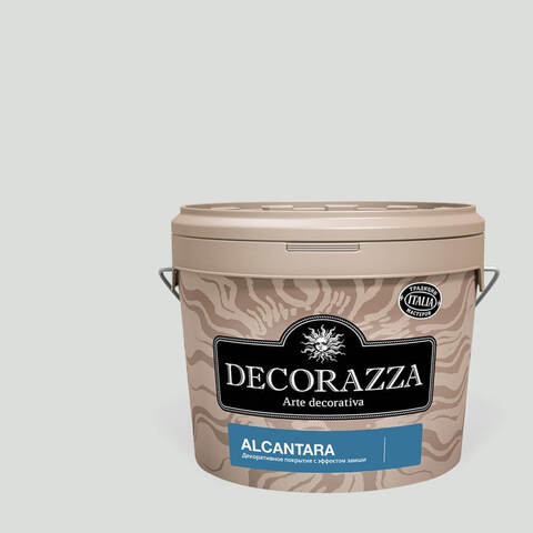 Декоративная штукатурка с эффектом замши и нубука Decorazza Alcantara / Декорацца Алькантара