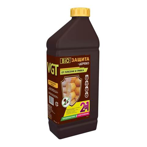 Пропитка-антисептик от плесени и грибка VGT BIO Защита-Дерево / ВГТ Био