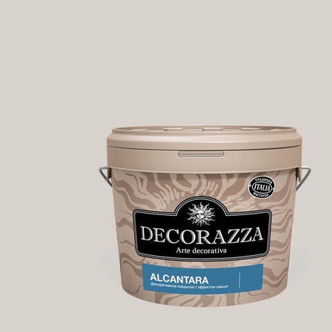Декоративная штукатурка с эффектом замши и нубука Decorazza Alcantara / Декорацца Алькантара