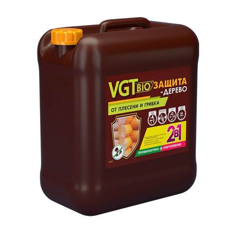 Пропитка-антисептик от плесени и грибка VGT BIO Защита-Дерево / ВГТ Био