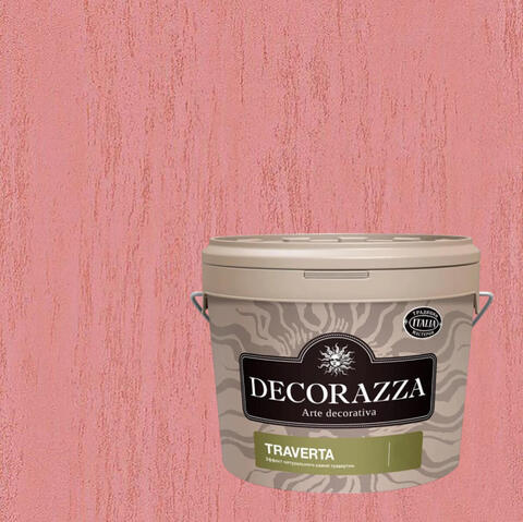 Декоративная штукатурка с эффектом камня травертина Decorazza Traverta / Декорацца Траверта