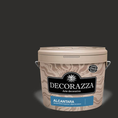 Декоративная штукатурка с эффектом замши и нубука Decorazza Alcantara / Декорацца Алькантара