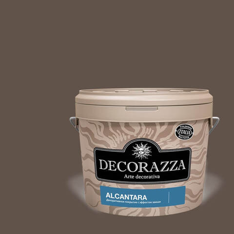 Декоративная штукатурка с эффектом замши и нубука Decorazza Alcantara / Декорацца Алькантара