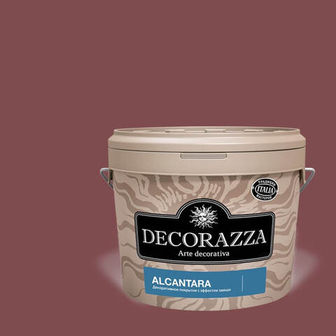 Декоративная штукатурка с эффектом замши и нубука Decorazza Alcantara / Декорацца Алькантара