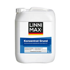 Грунтовка концентрированная для внутренних и наружных работ Linnimax Konzentrat Grund / Линнимакс
