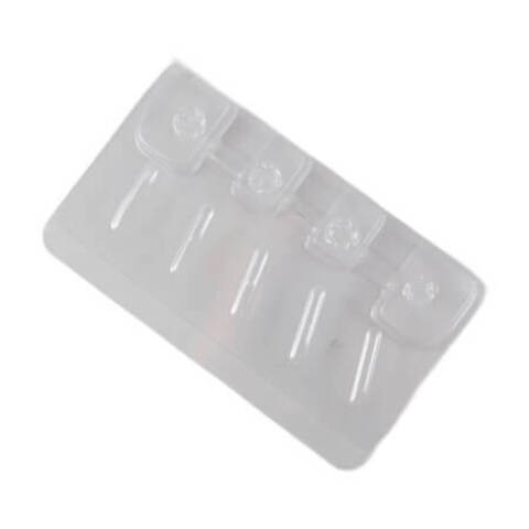 Шпатулетка пластиковая STMDecor B009 с углублениями для пальцев / СТМДекор