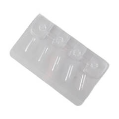 Шпатулетка пластиковая STMDecor B009 с углублениями для пальцев / СТМДекор