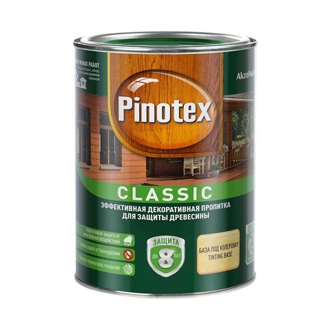 Пропитка для древесины Pinotex Classic / Пинотекс Классик