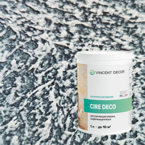 Краска декоративная лессирующая с воском Vincent Decor Cire Deco / Винсент Декор Сир Деко