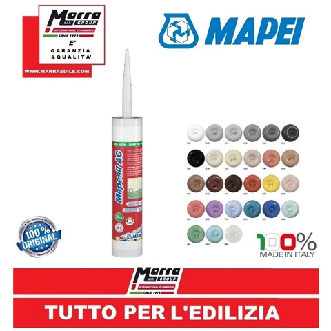Герметик силиконовый Mapei Mapesil AC / Мапей