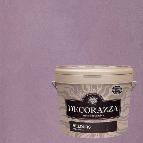 Декоративная штукатурка с эффектом мягкого нежного бархата Decorazza Velours / Декорацца Велюр