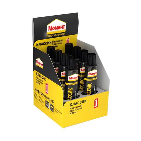 Клей универсальный водостойкий Момент Классик 1
