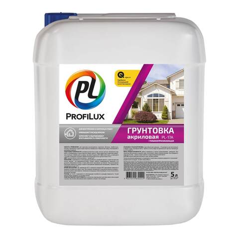 Грунт акриловый для наружных и внутренних работ ProfiLux PL-17A / Профилюкс