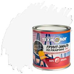 Грунт-эмаль латексная по ржавчине 3 в 1 Главный Технолог