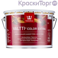 Лазурь фасадная для древесины Tikkurila Valtti Color Extra / Тиккурила Валтти Колор Экстра