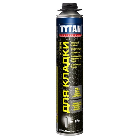 Пено-клей для кладки блоков Tytan Professional Euro / Титан Профессионал Евро