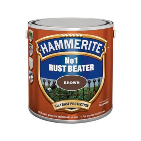 Грунт антикоррозийный Hammerite №1 / Хаммерайт №1 коричневый