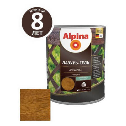 Лазурь-гель для дерева Alpina / Альпина