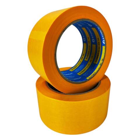 Лента малярная из рисовой бумаги экстра тонкая, деликатная золотистая Storch / Шторх