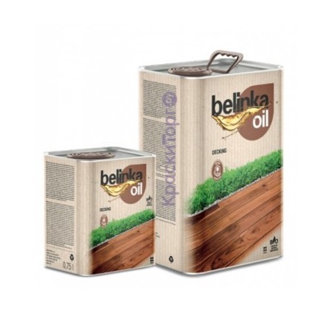 Масло для террас и наружных работ Belinka Oil Decking / Белинка Ойл Деккинг