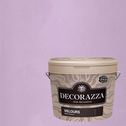 Декоративная штукатурка с эффектом мягкого нежного бархата Decorazza Velours / Декорацца Велюр