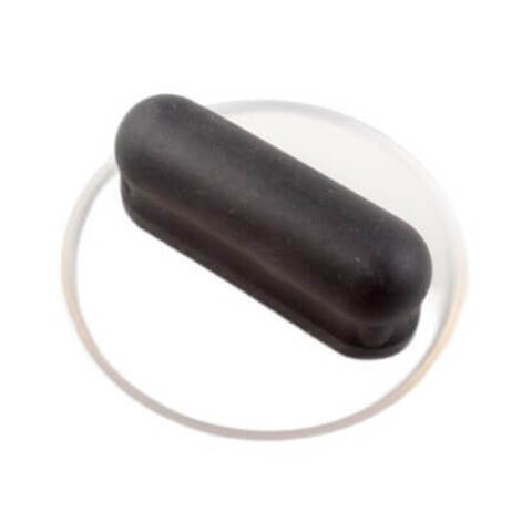 Мини-кельма круглая пластиковая белая STMDecor RSL33-1W / СТМДекор