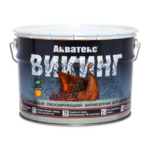 Антисептик лессирующий гибридный для дерева Акватекс Викинг