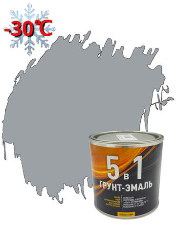 Грунт-эмаль по ржавчине 5 в 1 Новбытхим