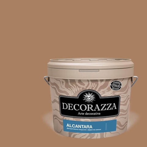 Декоративная штукатурка с эффектом замши и нубука Decorazza Alcantara / Декорацца Алькантара