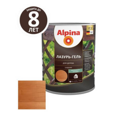 Лазурь-гель для дерева Alpina / Альпина